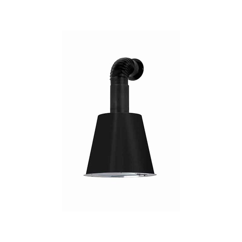 Elleci - cappe da incasso Urban 50 cm Granitek Nero KGPURO40M