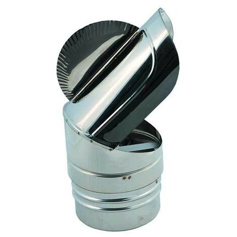 Cappello a pappagallo zincato base tonda maschio : Diametro - 200