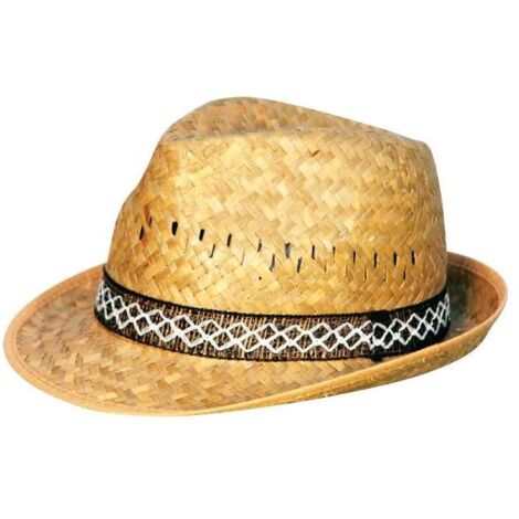 Cappello alpinetto in paglia taglia 56-58-60