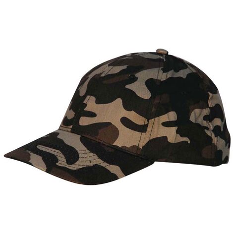 Cappello baseball mimetico in cotone Verdemax