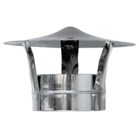 CAPPELLO CINESE CON BASE TONDA ZINCATO Diam. 130 DK