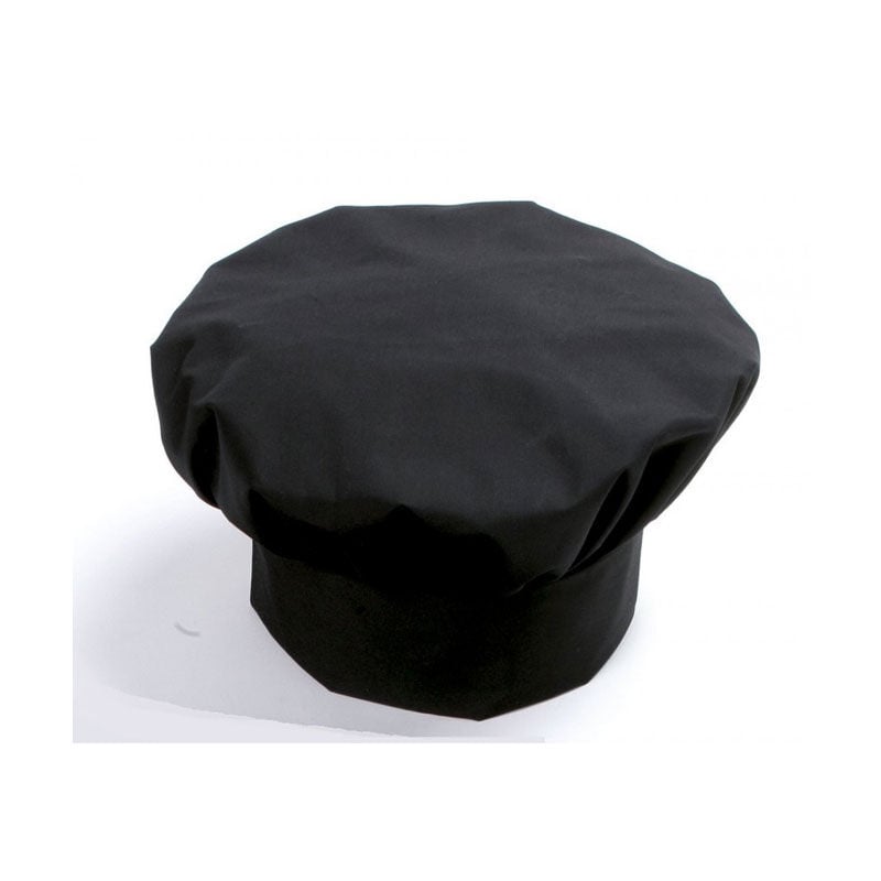 Image of Cappello da cuoco Giblor's nero art. 8M1651