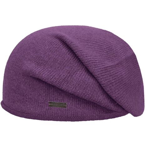 Cappello da donna in cashmere viola Passigatti