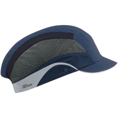 Cappello di sicurezza Hardcap Aerolite con visiera micro da 2,5 cm Blu navy