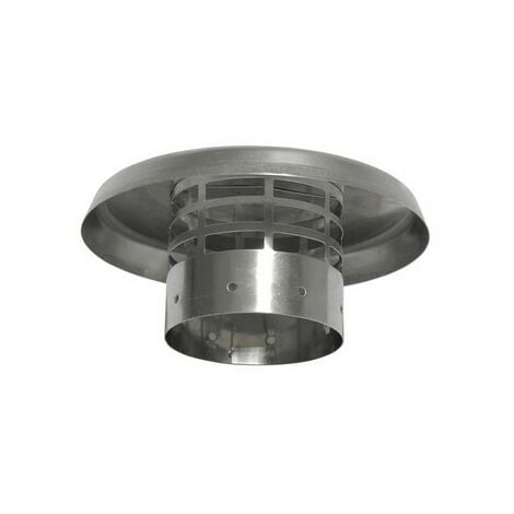 CAPPELLO IN ACCIAIO INOX LUCIDO   DIAM.80 Diam.80 STABI