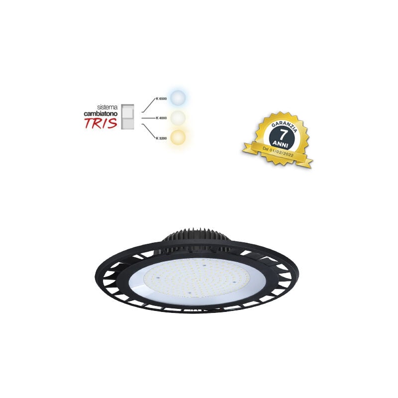 Image of Cappellone led Cambiatono 120W IP65 Stone 4011/BNC