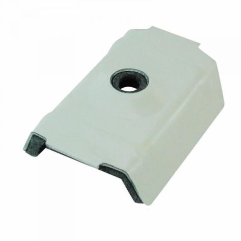CAPPELLOTTO COPERTURE GRECATE - GRECA MM 15/19 BIANCO/GRIGIO RAL9002 CF=PZ 100 - 1 confezione