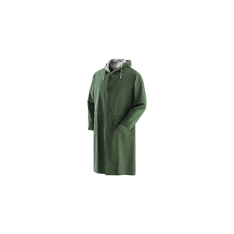 Image of Cappotto Impermeabile Pvc Pluvio • Verde Xxl