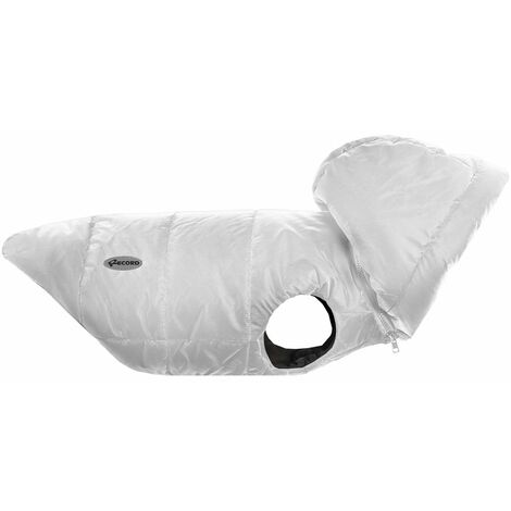 Cappotto in tessuto impermeabile con cappuccio rimovibile modello Dogmar per cani: M - rosso