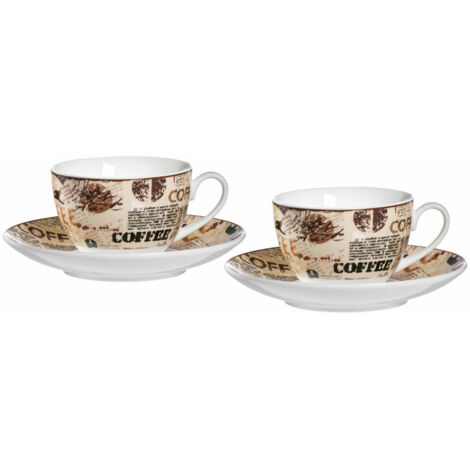 Cappuccino "Crema" 4er Satz
