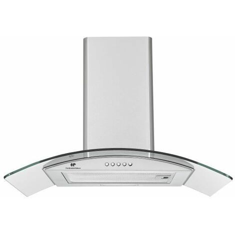 CONTINENTAL EDISON Cappuccio decorativo di Edison Continental - L60 cm - vetro in acciaio inossidabile