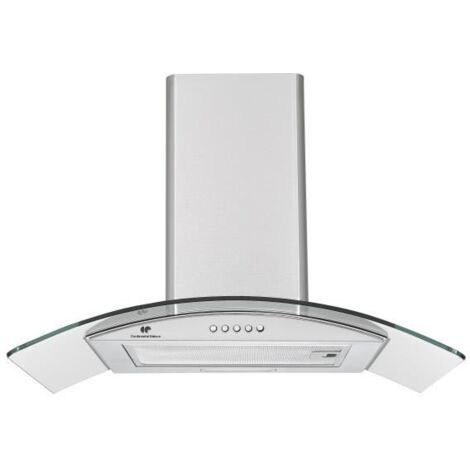 CONTINENTAL EDISON Cappuccio decorativo di Edison Continental - L60 cm - vetro in acciaio inossidabile