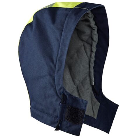 Cappuccio invernale multinorme 21671 - Blu navy/Giallo S