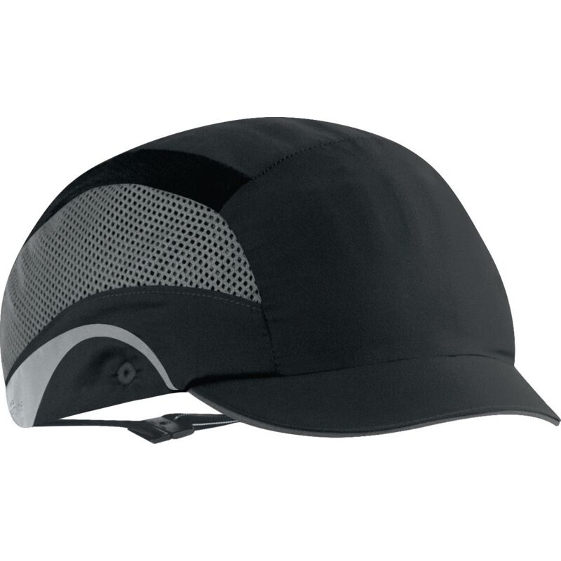 JSP - Cappello di sicurezza Hardcap Aerolite con microvisiera - 2,5 cm Nero