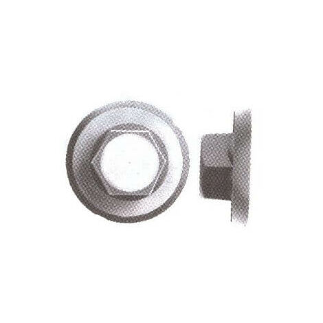 CAPPUCCIO PVC B/GRIGIO P/VITI MM.6