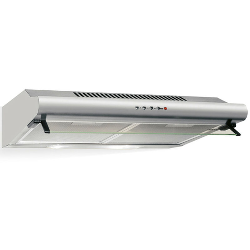 Image of Airlux - Cappuccio visiera 60cm 344m3 / h acciaio inox - ahc640ix