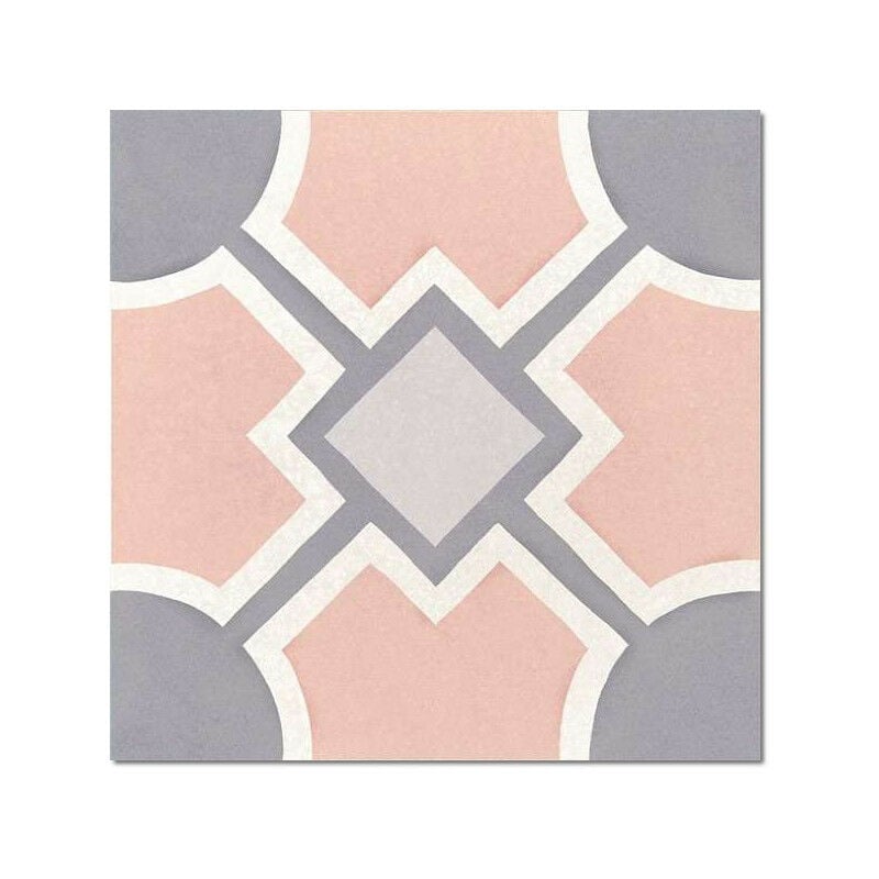 Carrelage sol / mur effet ciment 20x20 cm caprice deco solstice PASTEL(vendu par boite de 1m2)