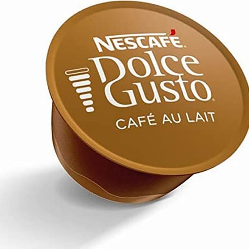 Nescafé Dolce Gusto - Estuche 16 Cápsulas Nescafe Dolce Gusto Café Con Leche Selección Robusta En Oferta Capsulas De Cafe Au Lait Dolce Gusto 16 Uds