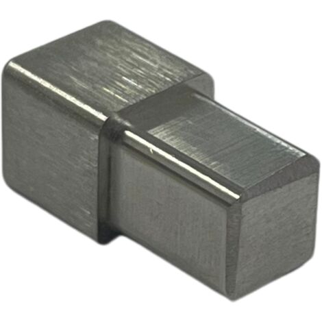 Capsula Profilo Rivestimento Prosquare Acciaio Inox Satinato – 8 mm