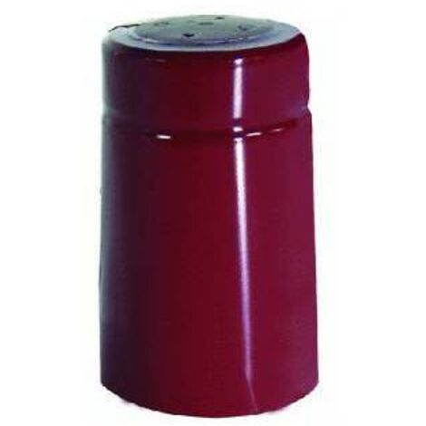 CAPSULA TERMORETRAIBILE PVC 31X55 ROSSO PZ100  CF 1