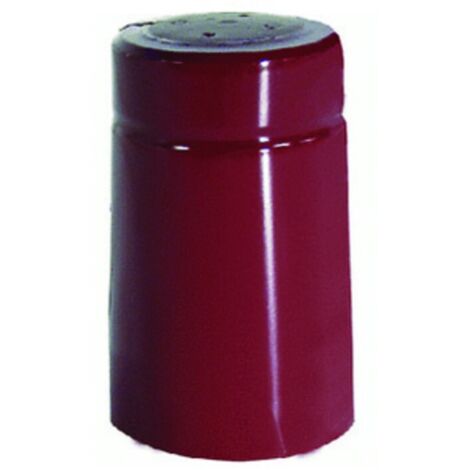 CAPSULA TERMORETRAIBILE PVC D 31X55 ROSSO 100 PZ