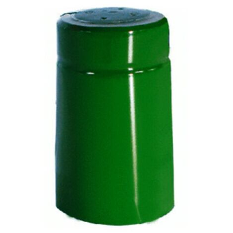 CAPSULA TERMORETRAIBILE PVC D 31X55 VERDE 100 PZ
