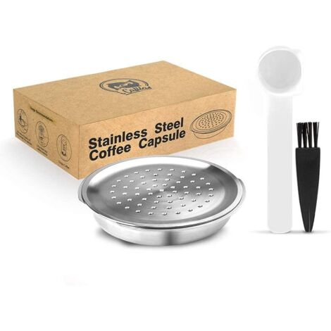 Capsule Café Rechargeable Acier Inoxydable - 1 Pièce - Compatible Philips Senseo - Durable Et Lavable