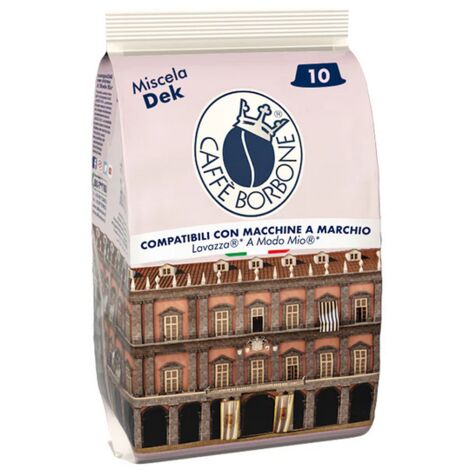 Capsule Caffè Dek a modo mio 10 pz Borbone