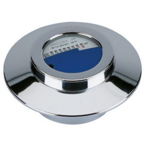 Capsule de mesure encastrée avec rosace, appareils d'eau Qn 1,5 - chaud, étalonnage 2025, SP