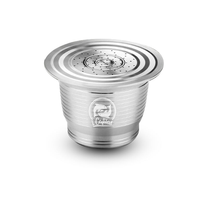 Capsule di caffe ricaricabili in acciaio
