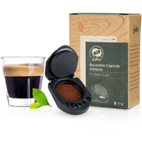 Capsule di caffè ricaricabili per Dolce Gusto, capsula riutilizzabile, adattatore giornaliero, conversione, compatibile con Genio, accessori per macchine da caffè