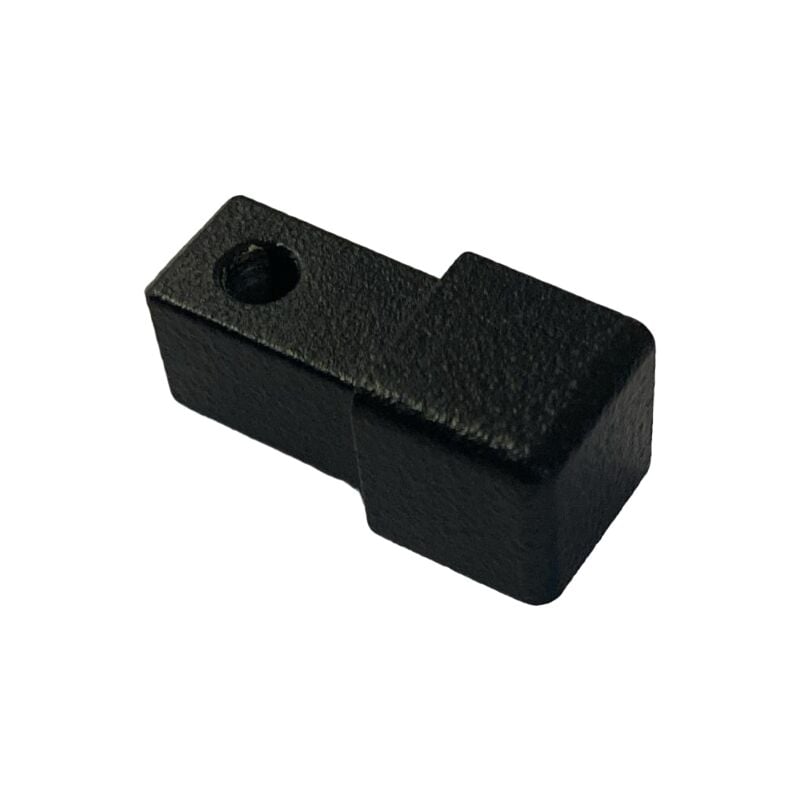 Capsule per raccordi triass projolly square h=10 mm alluminio simm stone black