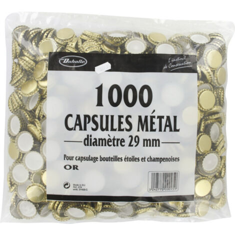 Capsule pour bouteilles champenoises x1 000 - D: 29 mm