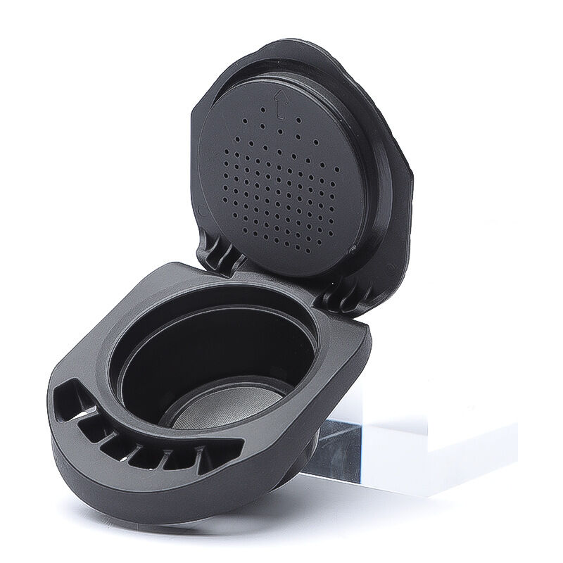 Shining House - Capsules de café noir réutilisable capsules de café filtre tasse accessoires pour machine à café