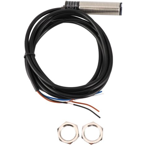 Capteur à Faisceau Réfléchi Cylindrique 4 Fils 12-24VDC BR400-DDT pour Commande Automatique