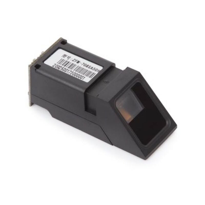 Whadda - Capteur d'empreintes digitales, ZFM-708, 3,8-7 vcc, ttl série, capacité de stockage 1000 empreintes, noir