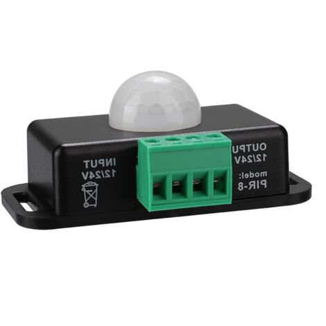 Capteur de Corps Infrarouge, Interrupteur de capteur de Corps Pratique pour Lampe à Incandescence pour Lampes à économie d'énergie pour Lampe à LED pour Lampe Fluorescente