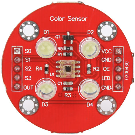 Capteur de Couleur TCS3200/TCS230 - Module de Détection de Couleurs DIY pour Arduino - Alimentation 3.3V-5V