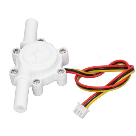 Capteur de débit à effet Hall G3/8 pour eau, débitmètre à effet Hall, DC 3,5 V-24 V, 0,3-10 l/min, interrupteur de capteur de débit d'eau 25 cm