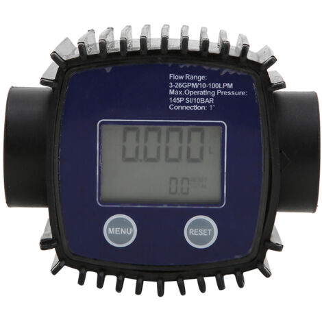 Capteur de Débit d'Eau Numérique K25 avec Écran, Filetage Femelle 1 Pouce, Gamme 10‑100L/MIN