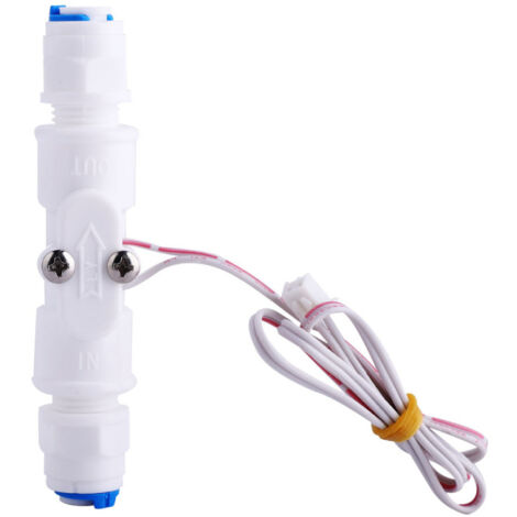 Capteur de débit d’eau précis – G1/4 – Interrupteur d’eau – Matériau PE sain – Pour électroménager et filtration