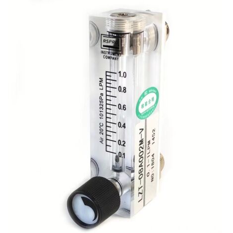 Capteur de débit RS PRO pour Air, 0,1 l/min à 1 l/min Gaine ( Prix pour 1 )