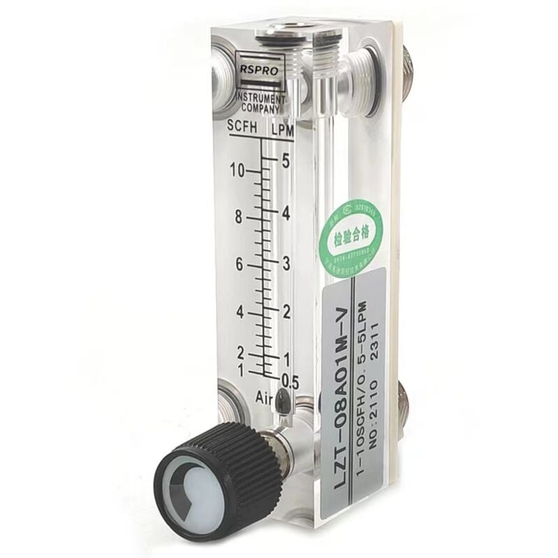 Capteur de débit Rs Pro pour Air, 0,5 l/min à 5 l/min Gaine ( Prix pour 1 )