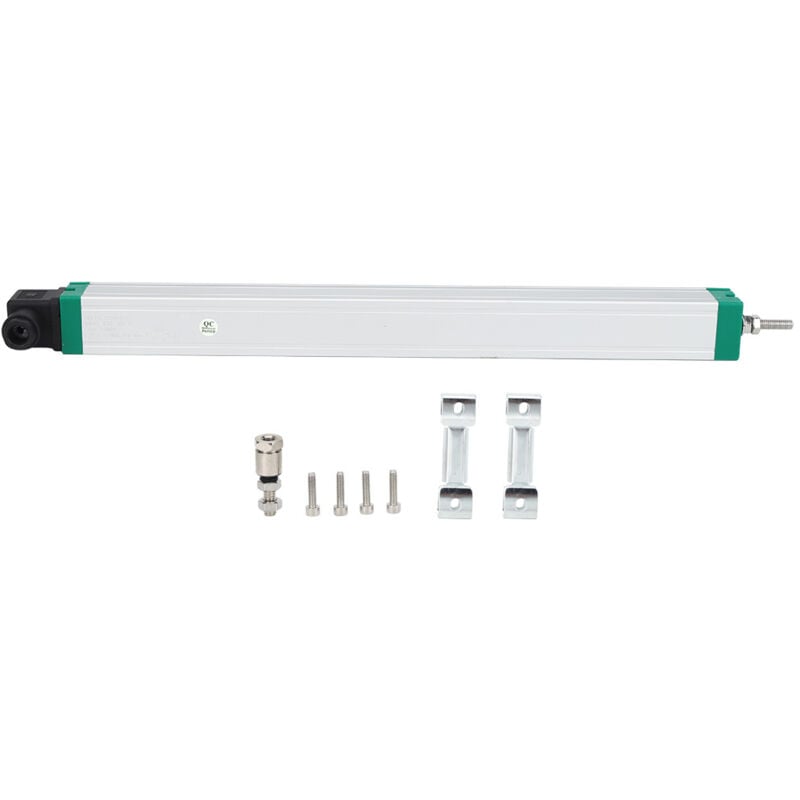 Capteur de déplacement - Acier inoxydable - Argent et vert - Haute compatibilité - Connecteur anti-oxydation - Protection IP67 - Précision extrême