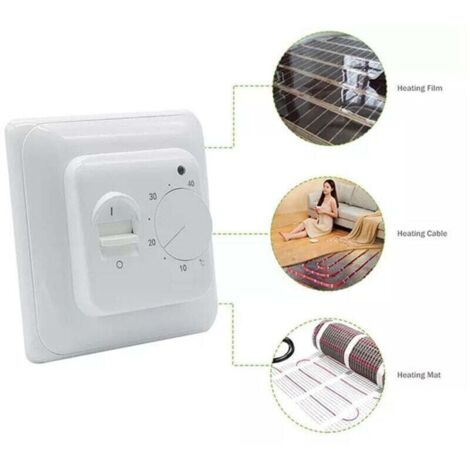 Capteur de limite de thermostat de chauffage au sol 16A Contrôleur électronique au sol