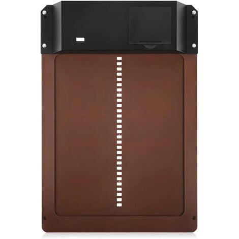 Capteur De Lumière Automatique for Porte Poulailler, Mise À Niveau, Ouvre-Porte, Pratique Animaux Ferme, Cage Canard, Poulet SûR Et Fiable(Brown) Brown -