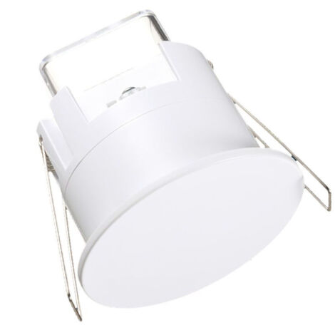 Capteur de mouvement et de présence V-TAC 360° Max. 3m, couleur blanche encastrable (Max 600W) IP20 - 23429
