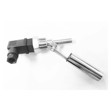 Capteur de niveau à flotteur RS PRO, Montage en surface, sortie NO, en Acier inoxydable, câble 1m ( Prix pour 1 )