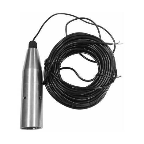 Capteur de niveau à flotteur RS PRO, Montage vertical, sortie NO, en Acier inoxydable, câble 350mm ( Prix pour 1 )