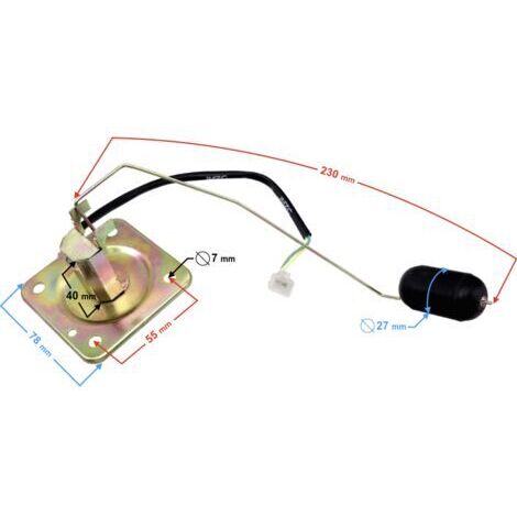 Capteur de niveau de carburant pour moto Classic 125